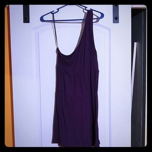 One shoulder dress