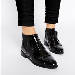 FINAL SALE ASOS ACACIA Loafer Ankle Boots