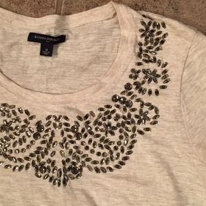 Banana republic studded tshirt