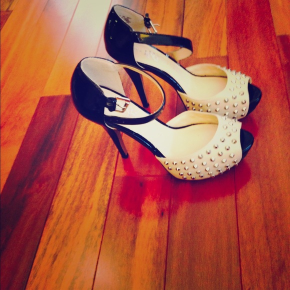 Ankle Strap Open Toe Pumps - Picture 1 of 3