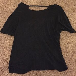 Free People open back t shirt