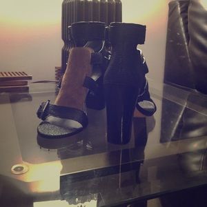 Rebecca Minkoff  Chunky Heeled Sandal