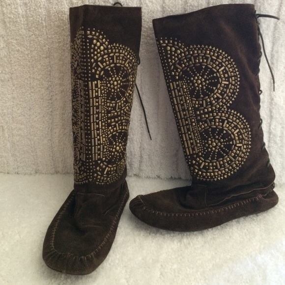 Free People by Sam Edelman Embellished Moccasins~