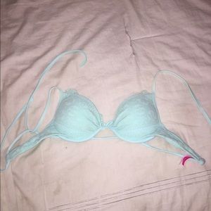 Blue Lace Victoria's Secret PINK Bikini Top