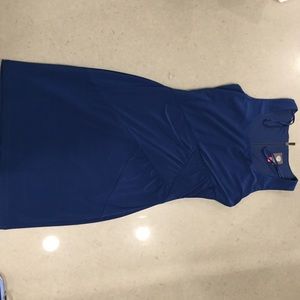Vince Camuto Navy Jersey Dress