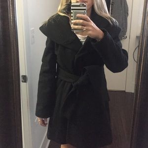 Long black coat