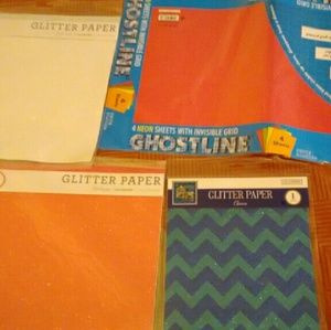 Lots of craft and art supplies