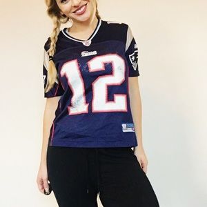 Tom Brady 12 Patriots Authentic Jersey