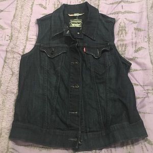 Authentic Levi jean vest