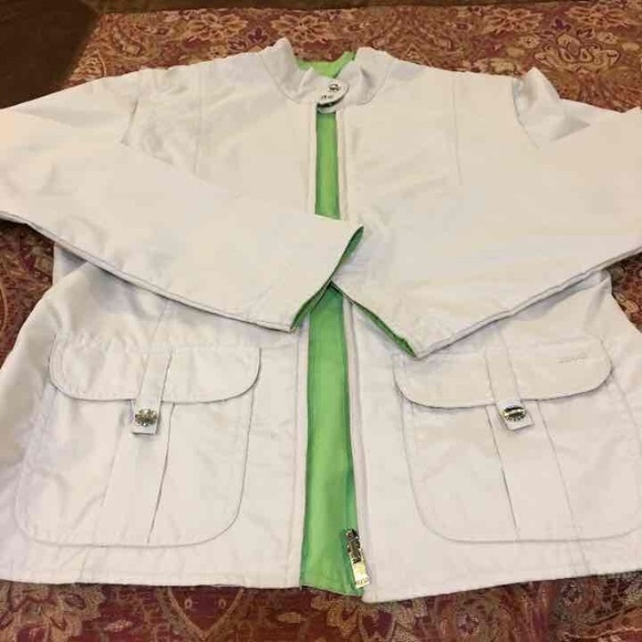 IZOD reversible rain jacket - Picture 1 of 4