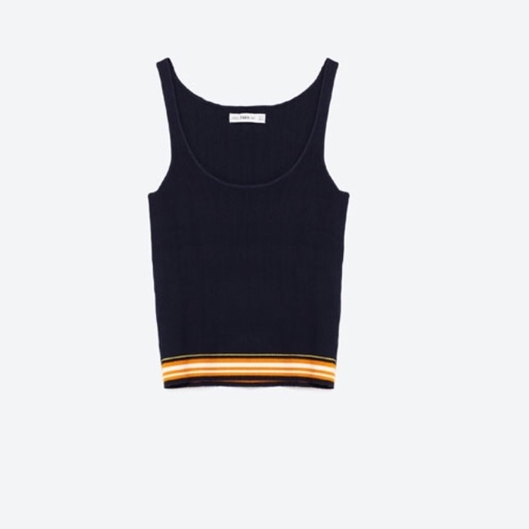 Zara Knitwear Strappy Top - Picture 3 of 4
