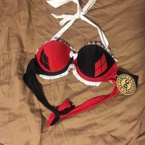 Harley Quinn bathing suit top BRAND NEW