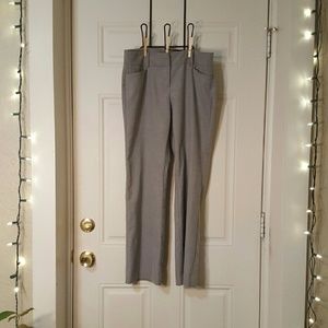 Grey New York & Company Boot Cut Slacks. 6 Petite.