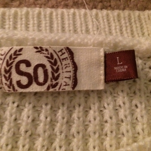 white sweater - Picture 2 of 2