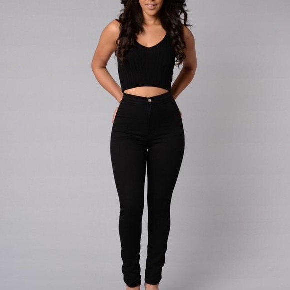 Fashion nova high waisted jeans