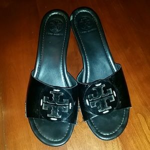 Black Tory Burch sandals!!!