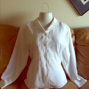 Beautiful white blouse