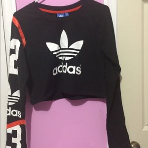 Adidas crop top