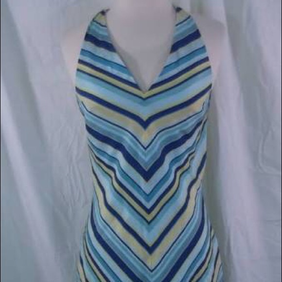 FINAL MARKDOWN⬇️Silk American Eagle halter dress