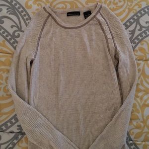 Super soft thermal with button detail