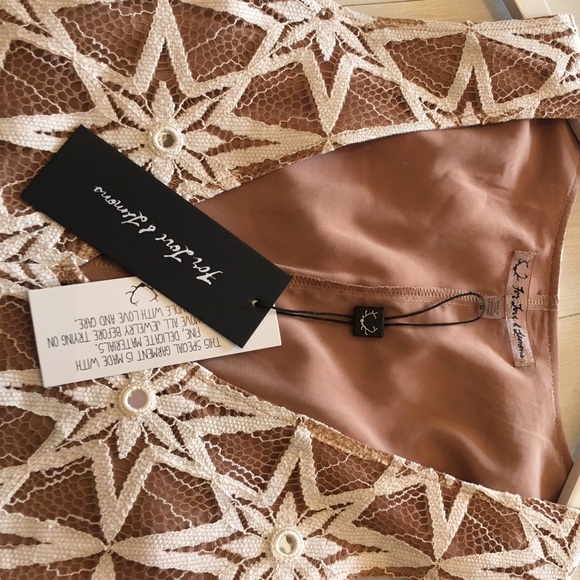 NWT For Love and Lemons Metz Mini Dress - Picture 3 of 3