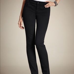 PLUS Chico's So Slimming Black Skinny Jeans Sz 20