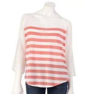 READY FOR SPRING Lauren Conrad 3/4 shirt