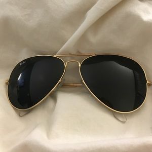 RayBan Aviators 62mm