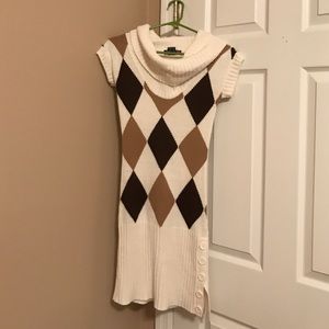 Women's short sleeve sweater dress