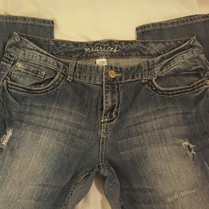 Maurices Light Wash Distressed Jeans - Reposhing