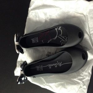 Mel dreamed by Melissa Minnie Black Peep Toe 13