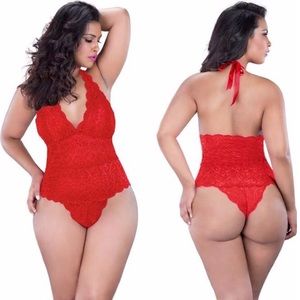 XXL. Lace teddy sexy lingerie