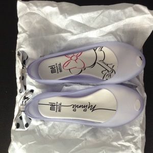 Mel dreamed by Melissa Minnie Peep Toe sz 13