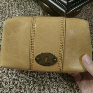 Fossil cosmetic bag
