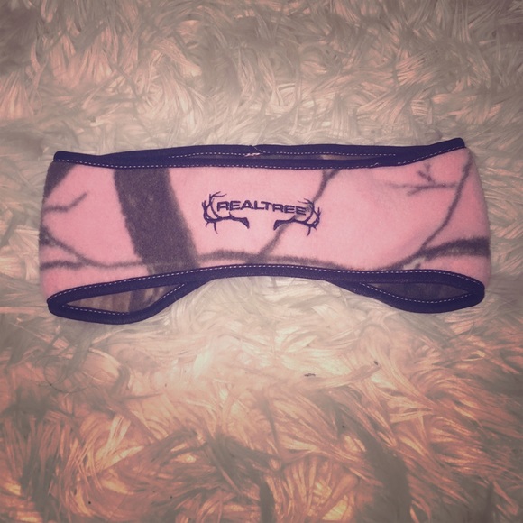 Reversible Real Tree cold weather headband!
