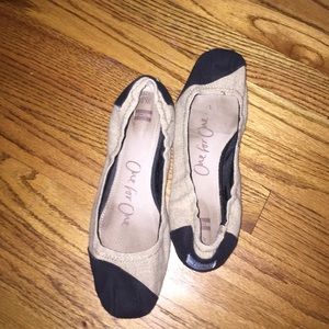 Toms burlap flats