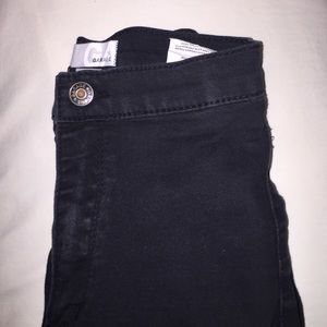 Garage high waisted black jeggings
