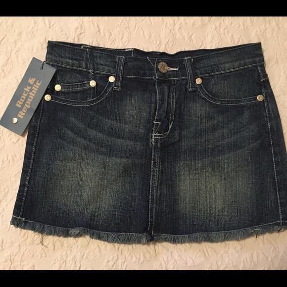 victoria beckham denim skirt