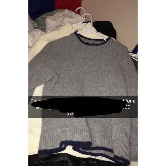 North Face wool crewneck