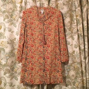 Lucky Brand BoHo Fall Dress XS