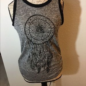 Gray tank top