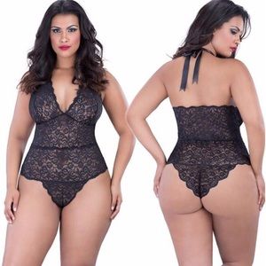 Black Lace teddy sexy lingerie
