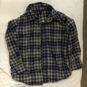 Flannel long sleeve button up