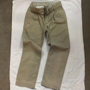 Gap pleated front khaki pants