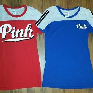 @Katiestoll ONLY VS PINK Colorblock Tees