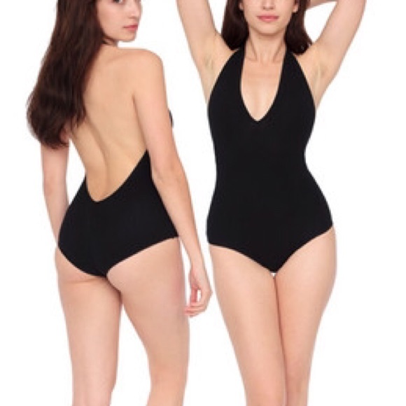 American Apparel Halter Bodysuit