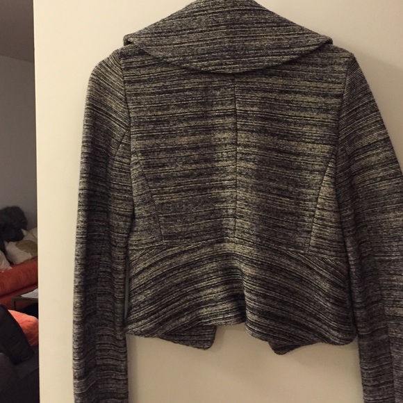 Wool blend moto style jacket - Picture 2 of 3