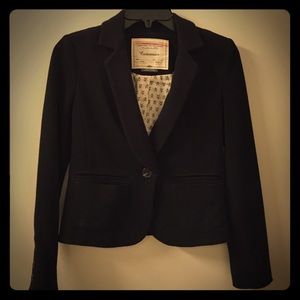Anthropologie cropped blazer