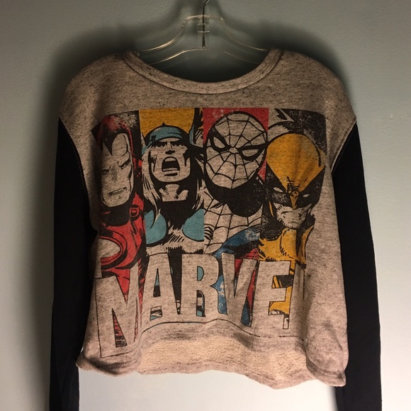 marvel crop top
