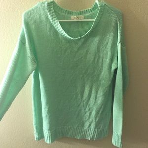 Forever 21 Turquoise Sweater